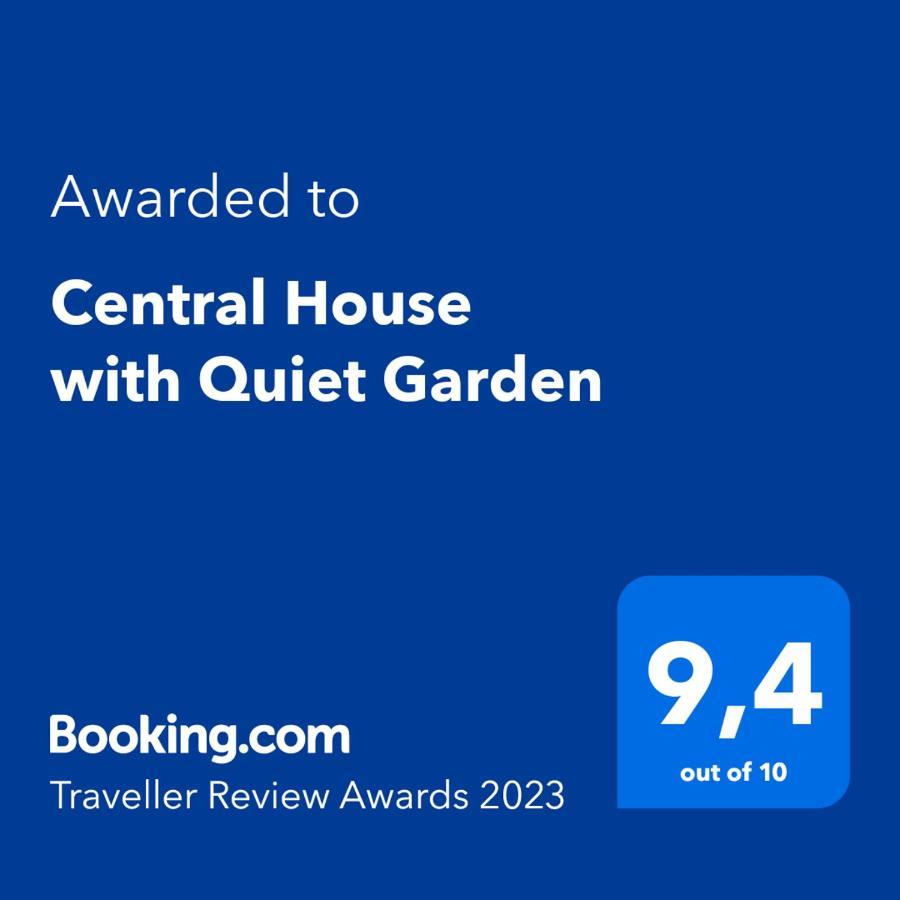 Central House With Quiet Garden Kíssamos Exteriör bild